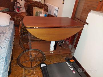 Mobiletto portabevande con ruote anni 30