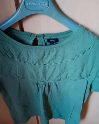 Maglia estiva colore  verde