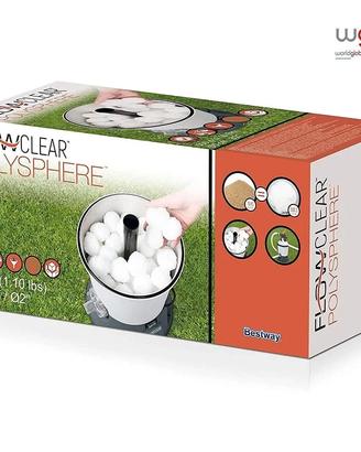 POLISFERA FLOWCLEAR PER POMPA A SABBIA - 500gr