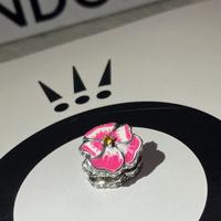 PANDORA Charm Viola del pensiero Rosa 790777C01
