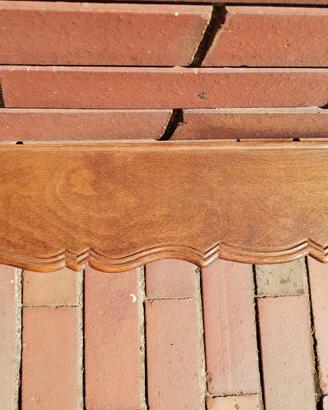 Porta tende mantovana in legno