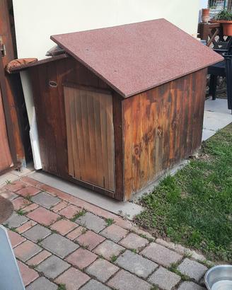 cuccia grande con tendina di copertura 