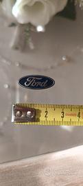 Targhetta Ford Blu