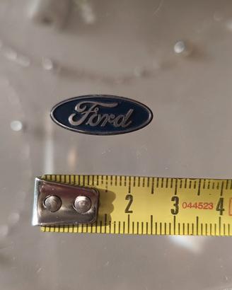Targhetta Ford Blu