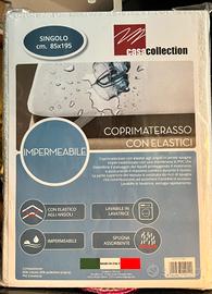 Coprimaterasso singolo impermeabile
