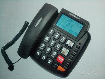 Telefono fisso NordMende Easy Home 200 LCD nuovo
