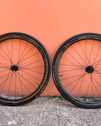 Ruote Carbonio HED Stinger 3 Disc Tubolare Shimano