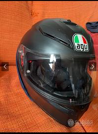 Casco moto nero