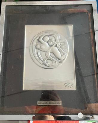 Bassorilievo in argento 925 “Eva Espacial”