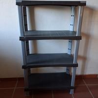 Scaffale in plastica