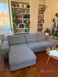Divano 4 posti con penisola ikea kivik