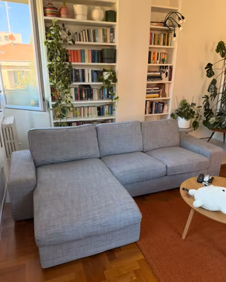 Divano 4 posti con penisola ikea kivik