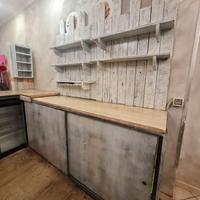 Bancone neutro shabby