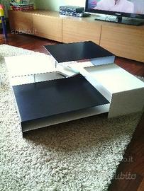 Tavolino moderno bi-color