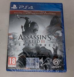 Assassins Creed 3 Remastered per PS4 (ver. Italia)