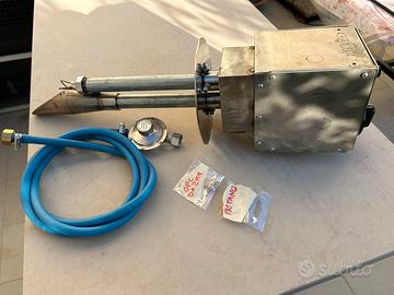 Bruciatore a gas gpl e metano per forni pizza