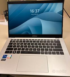 MSI Modern 14: Potenza i7 e 16GB RAM in soli 14"