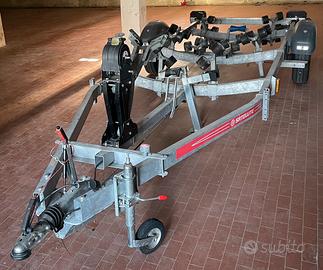 Carrello frenato 1000 kg Satellite già revisionato