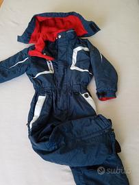 Tuta sci, integrale bimbo BRUGI 98/104cm (3/4anni)