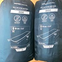 2 materassini campeggio decathlon 