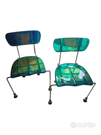 2 Sedie Broadway blu 543/ballerina Gaetano Pesce