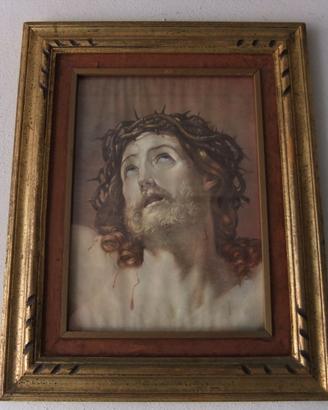 QUADRO  CON STAMPA DI GESU CRISTO
