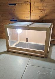 Terrario geco rettili 55x40x35