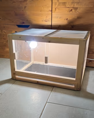 Terrario geco rettili 55x40x35