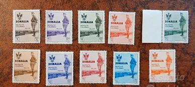 Regno 1935- colonie italiane- visita Re Somalia **