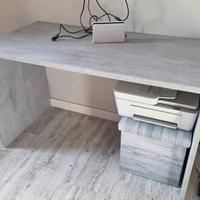 Scrivania Grigio cemento