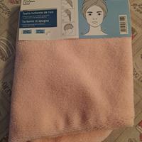 Turbante per capelli Livarno rosa
