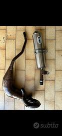 Scarico completo V6 leovince HM CRE 50
