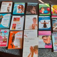 Dvd per fitness, yoga, danza orientale e pilates