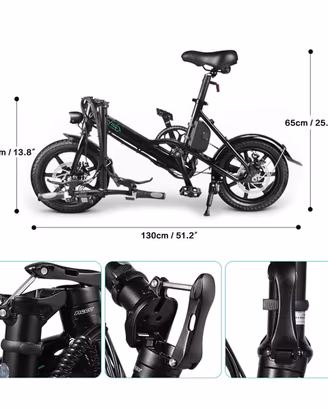 BICI ELETTRICA FIIDO D3 PRO 250W CONSEGNA 24-48H