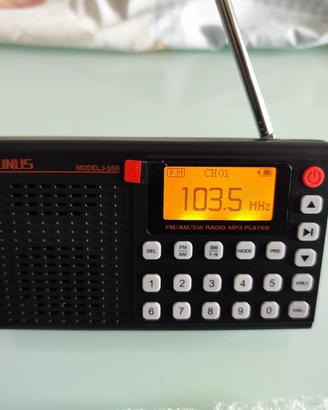 Radiolina Portatile Digitale Bluetooth