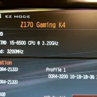 scheda madre asrock gaming  Z170+cpu i5+dissipat.