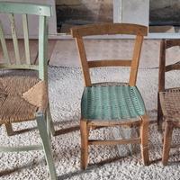 Sedie siciliane antiche 