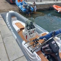 Sacs 590 + Mercury Optimax 150cv 2t + carrello