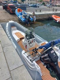 Sacs 590 + Mercury Optimax 150cv 2t + carrello