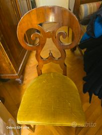 6 sedie biedermeier 