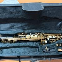 sax soprano che suona perfettamente 