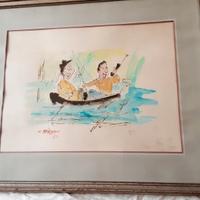 Dipinto Stefani Cesare Lucca 1980