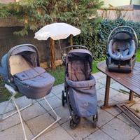 Trio CAM mod. Neosport e accessori,colore jeans