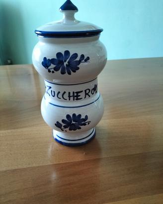 vaso in ceramica decorata