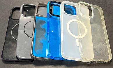 Lotto 6 cover iPhone 16 Pro Max – varie