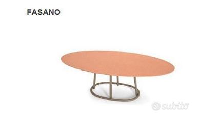 Tavolo da esterno modello Fasano Rosso