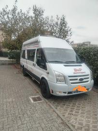 Ford transit omologato camper con gancio traino
