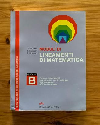 Moduli Lineamenti Matematica B – 9788880135852