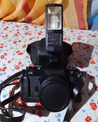 fotocamera vintage chinon cx 