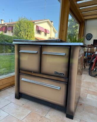 Termocucina stufa cucina economica a legna
